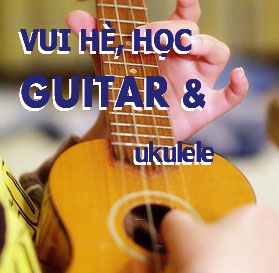 Video học viên học guitar và ukulele